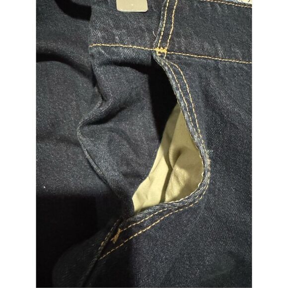 Levi’s Ribcage Highrise wide leg tailored jean in blue premium 26 - Picture 6 of 12